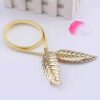 Leaf Waist Belt Golden Luxury Fashion